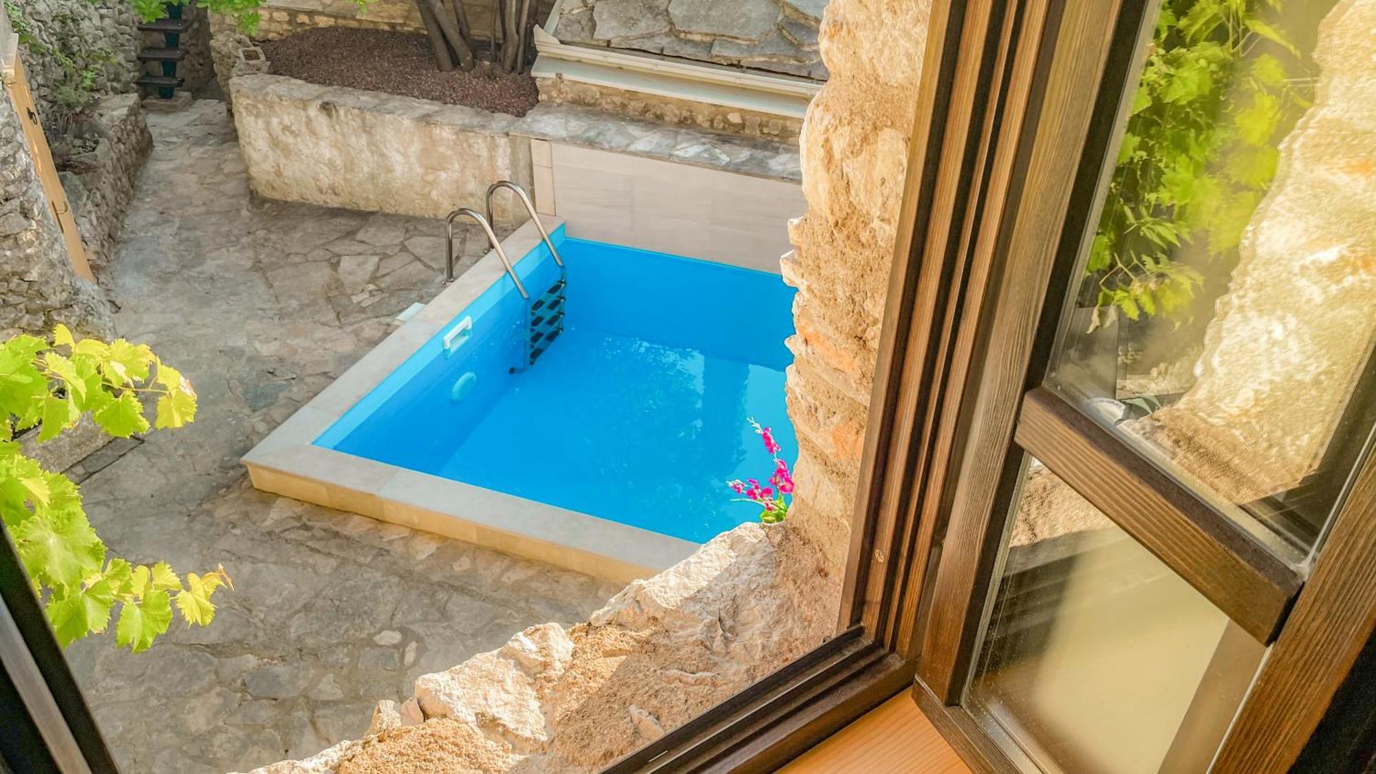 Villa Historic Pocitelj With Pool And Incredible Views On The River And Landmarks Buitenkant foto
