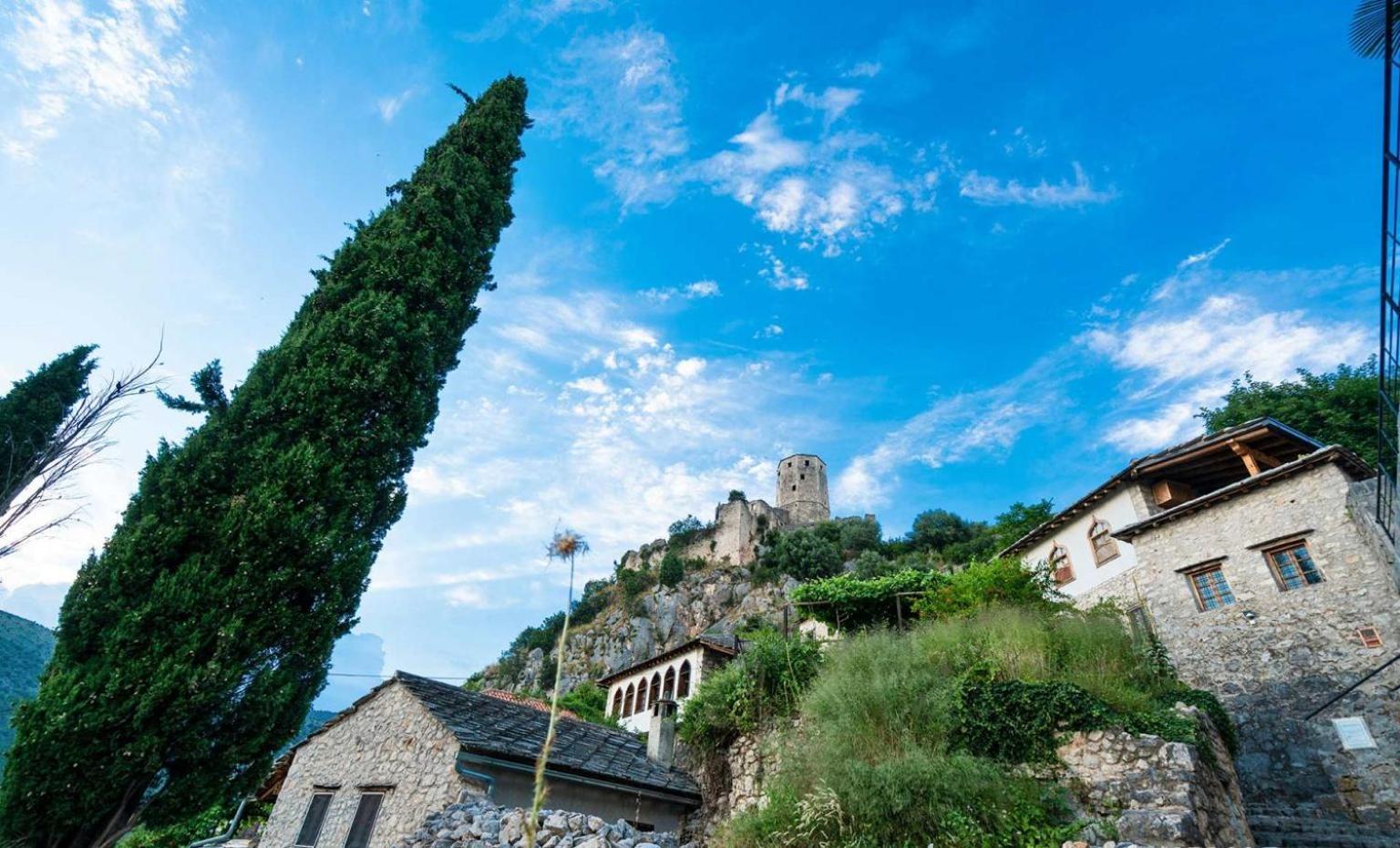 Villa Historic Pocitelj With Pool And Incredible Views On The River And Landmarks Buitenkant foto